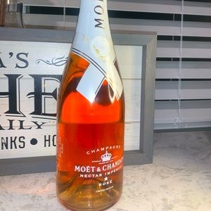 Off White Moet Champagne.